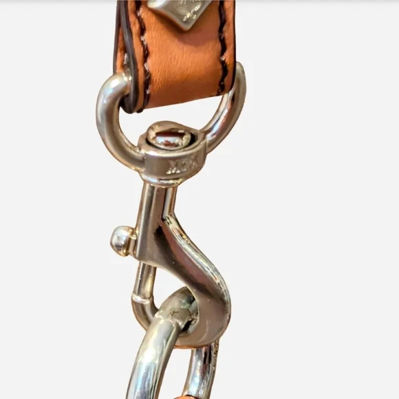 MCM Brown Leather Shoulder Bag - Picture 7 of 7